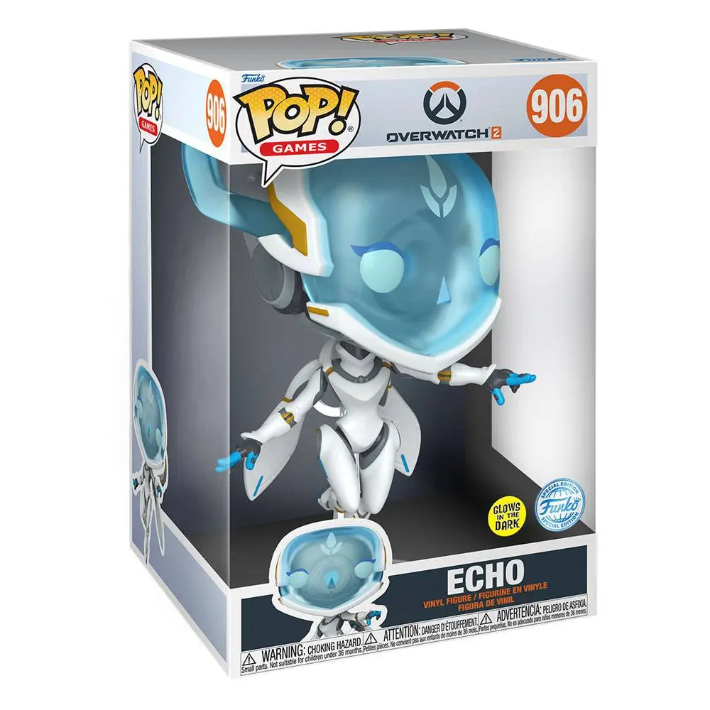 Overwatch 2 Super Größed Jumbo POP! Vinyl Figur Echo 25 cm termékfotó