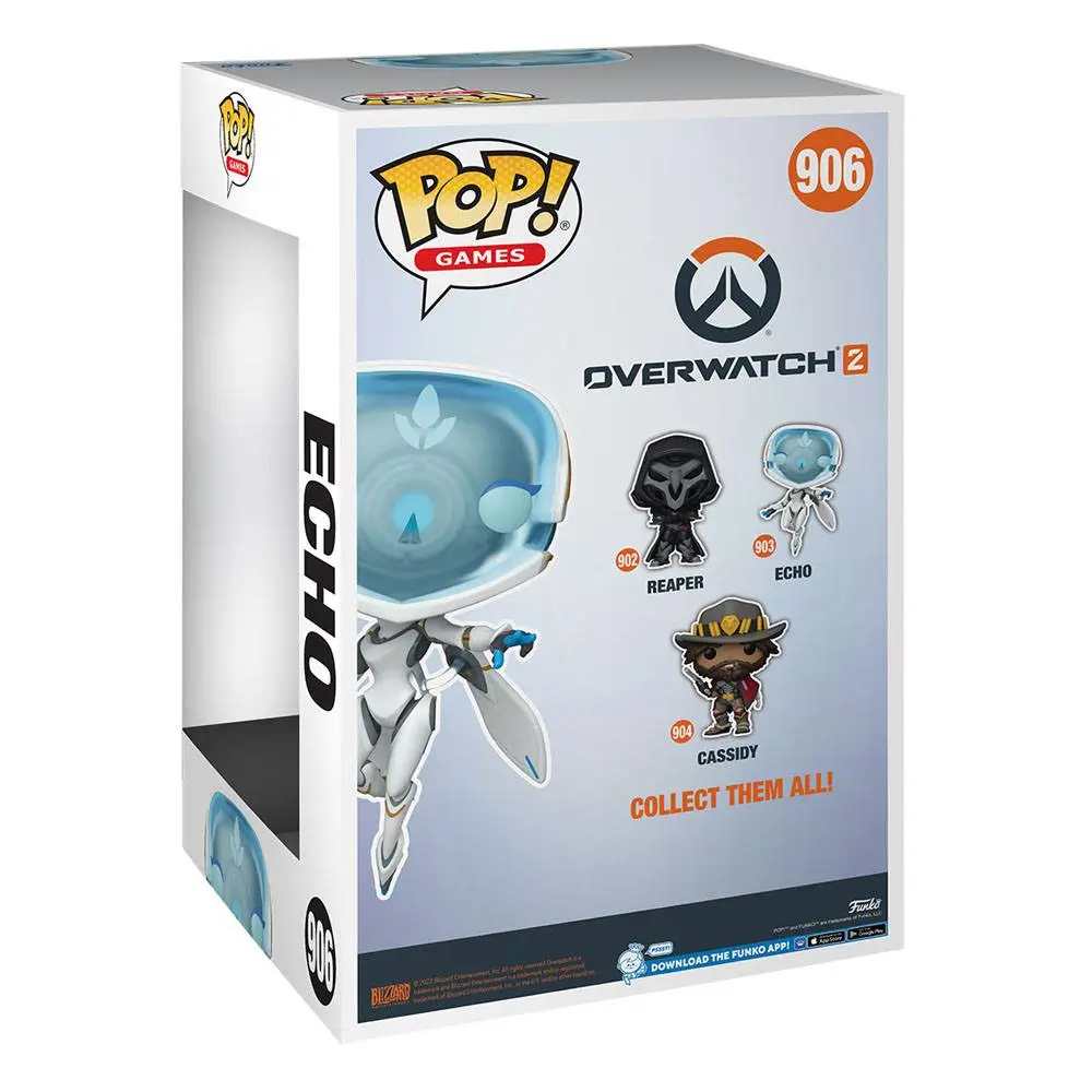 Overwatch 2 Super Größed Jumbo POP! Vinyl Figur Echo 25 cm termékfotó