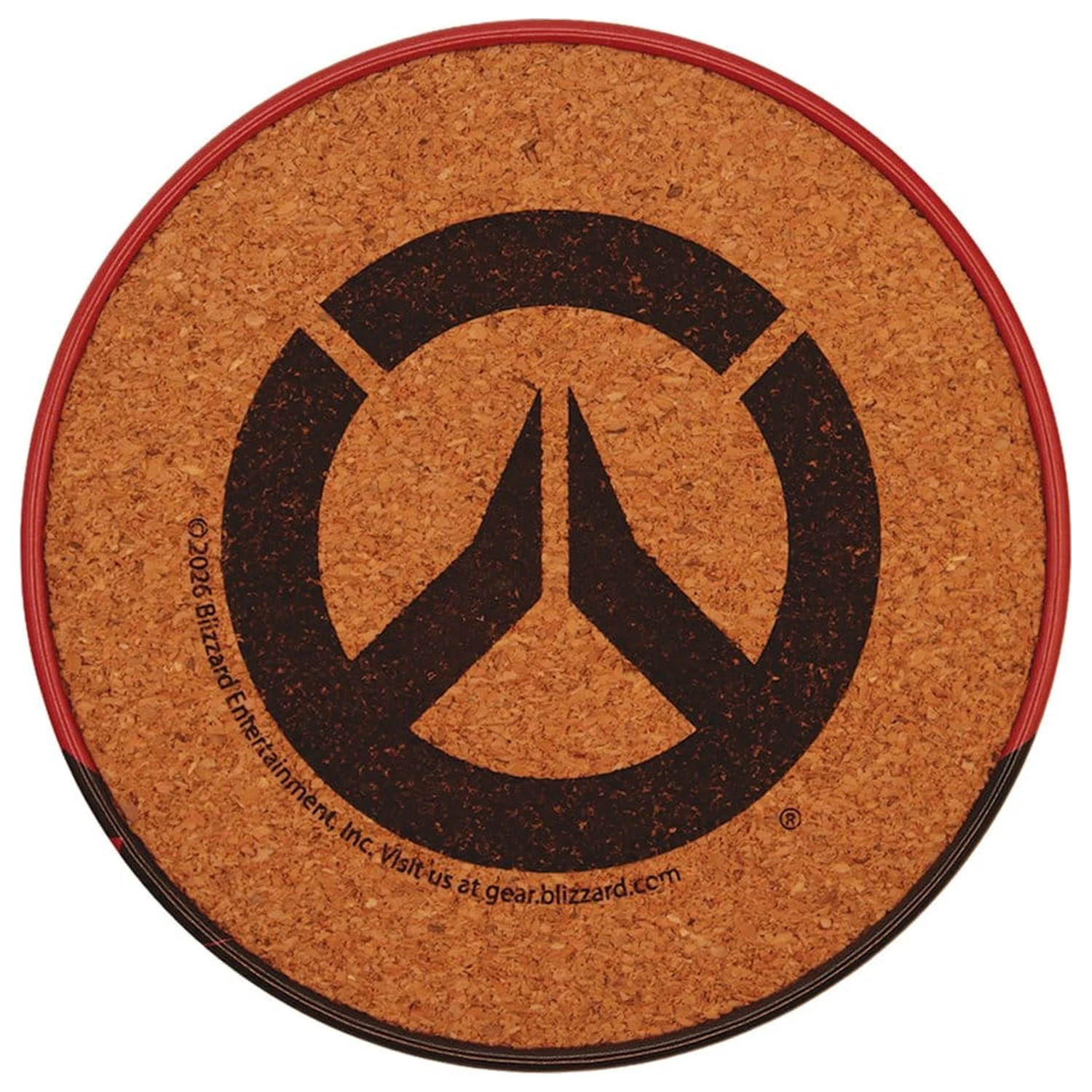 Overwatch Untersetzer 4er-Pack bedrucktes Metall Produktfoto