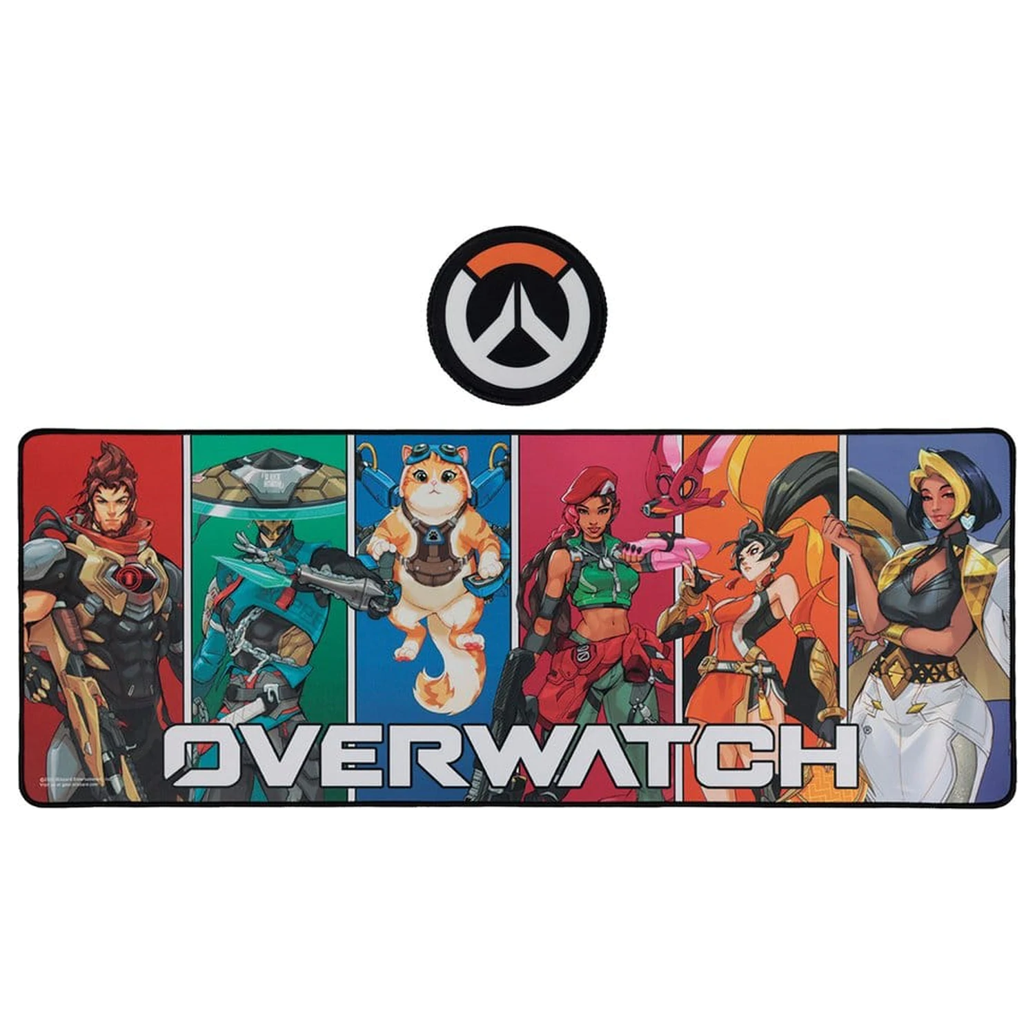 Overwatch Schreibtischunterlage & Untersetzer Set Produktfoto