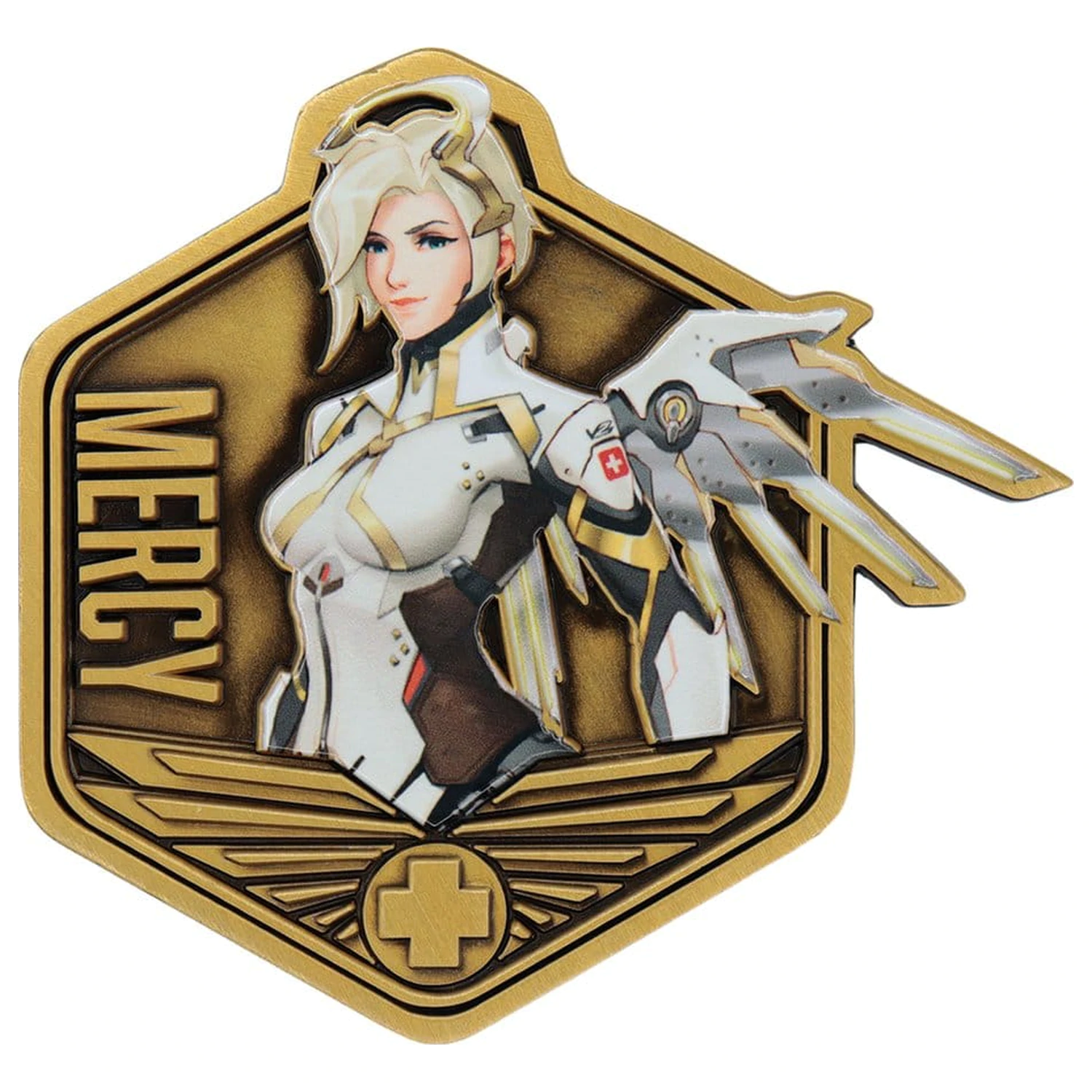 Overwatch Medaillon Mercy Limitierte Edition Produktfoto