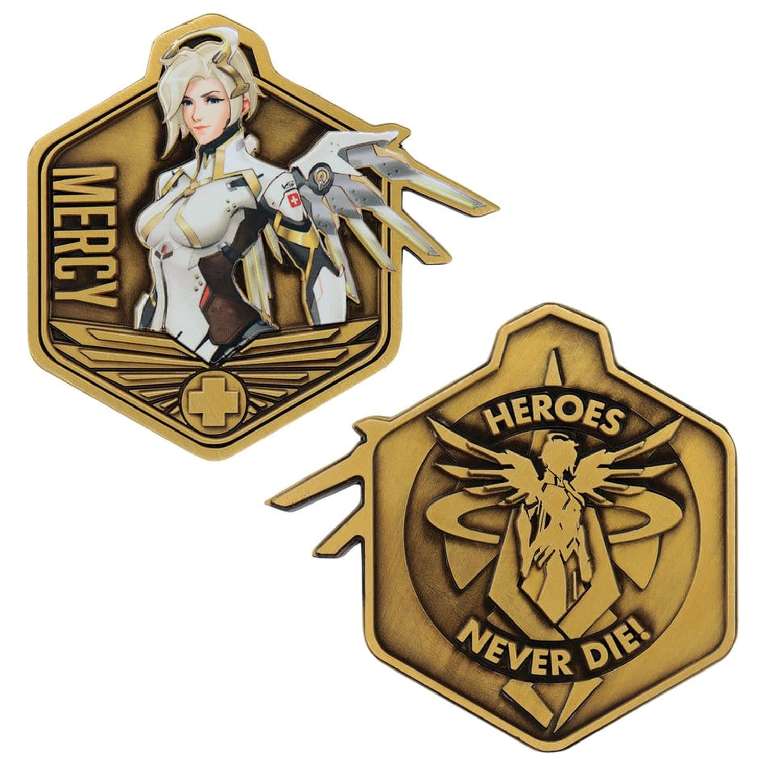 Overwatch Medaillon Mercy Limitierte Edition Produktfoto
