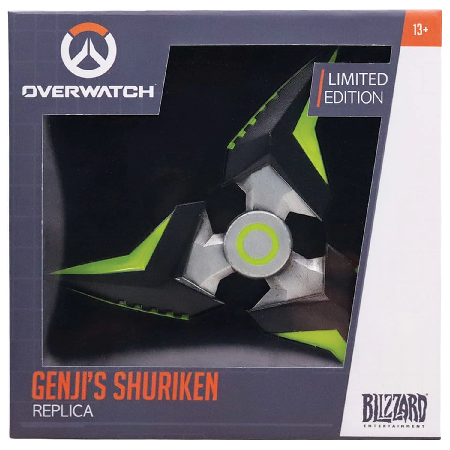 Overwatch Replik Genjis Shuriken Limitierte Auflage 10 x 10 x 2 cm Produktfoto