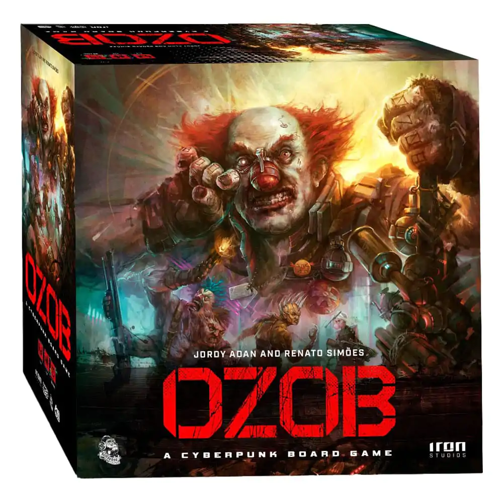 Ozob: Ein Cyberpunk Brettspiel Brettspiel Englische Version Produktfoto