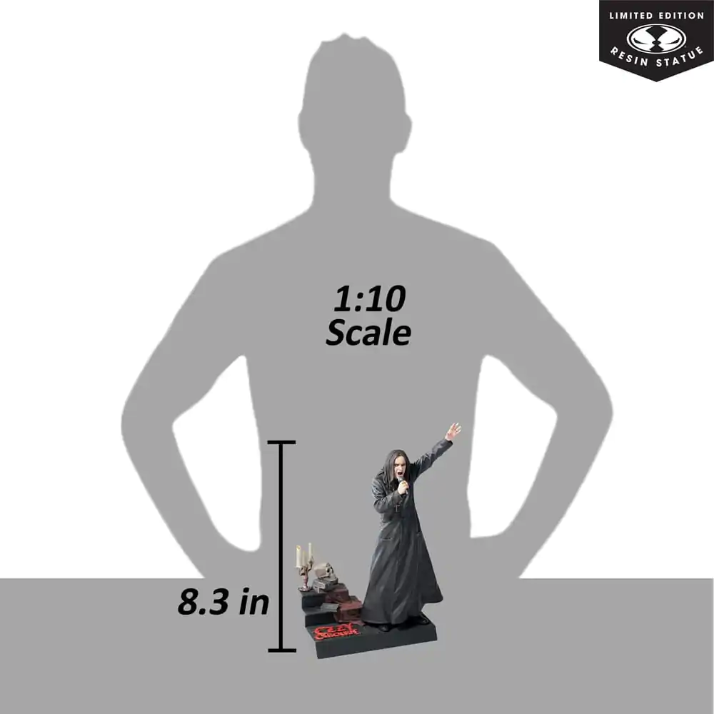 Ozzy Osbourne Music Maniacs 1/10 Statue Ozzy Osbourne 21 cm Produktfoto