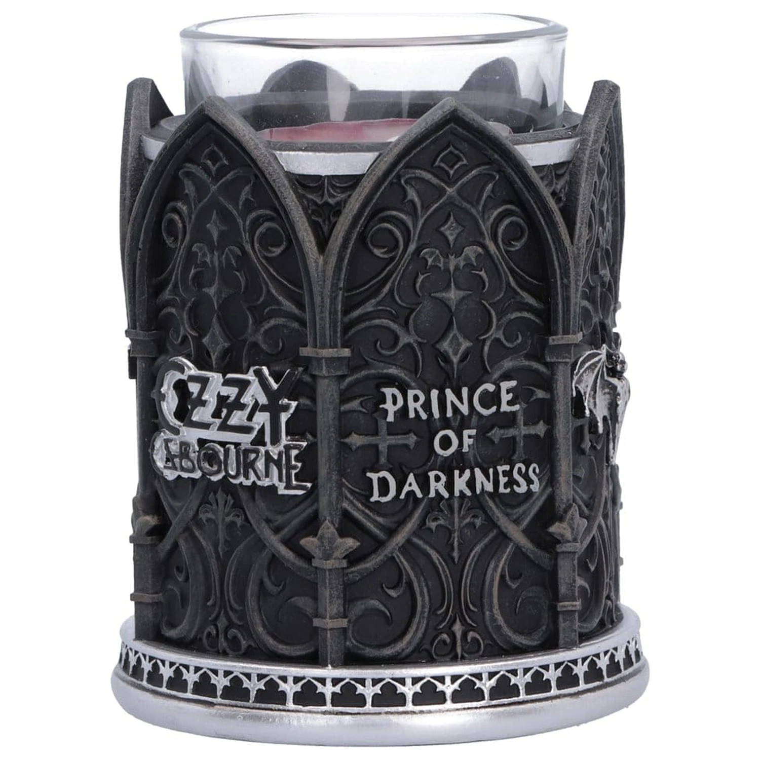 Ozzy Osbourne Teelichthalter Prince of Darkness 9 cm Produktfoto