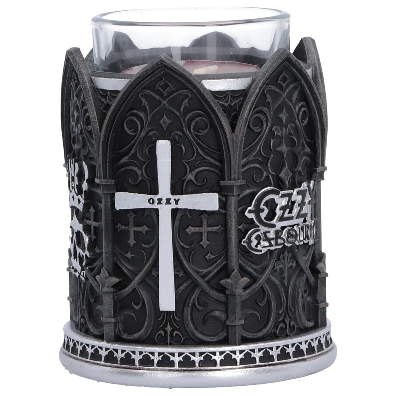 Ozzy Osbourne Teelichthalter Prince of Darkness 9 cm Produktfoto