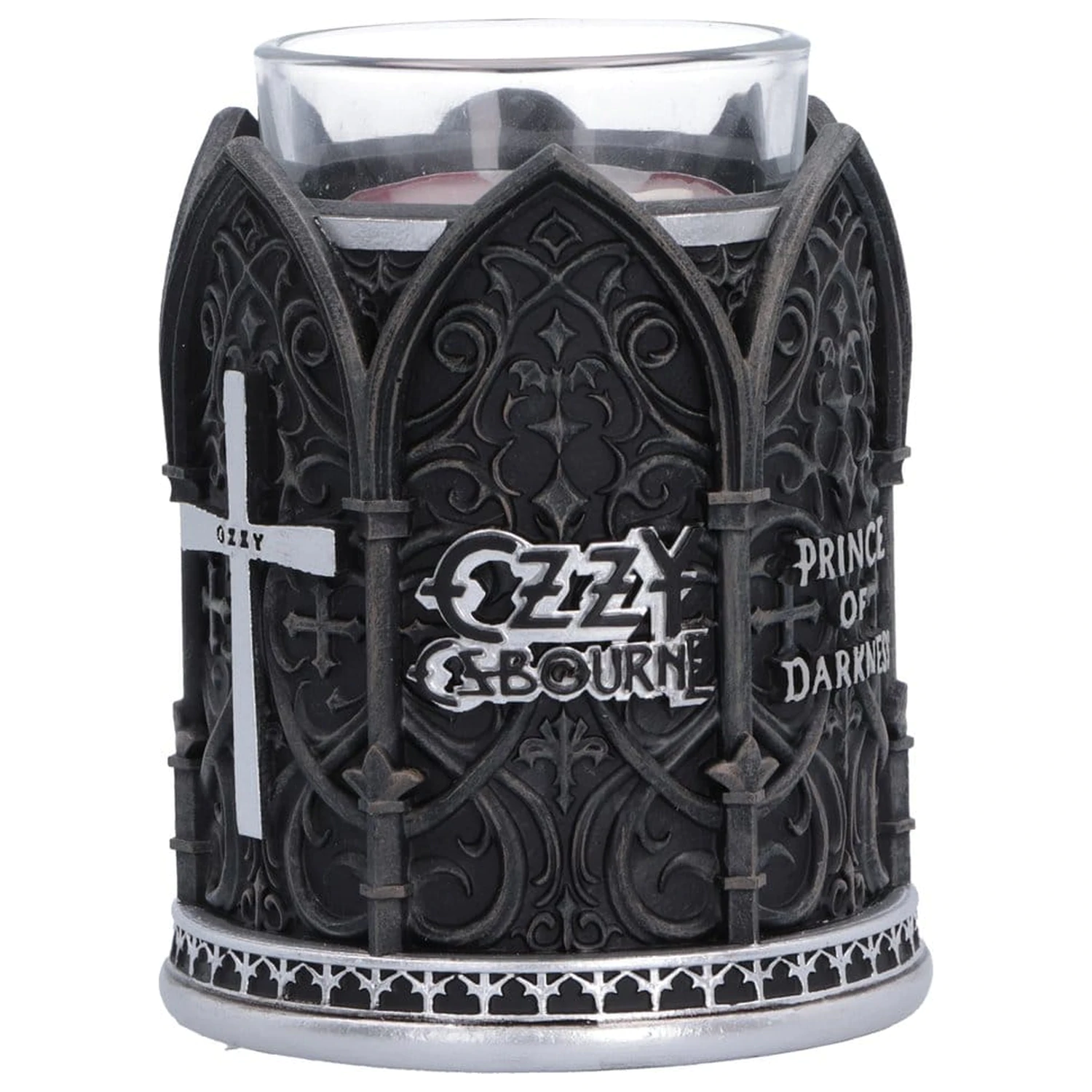 Ozzy Osbourne Teelichthalter Prince of Darkness 9 cm Produktfoto