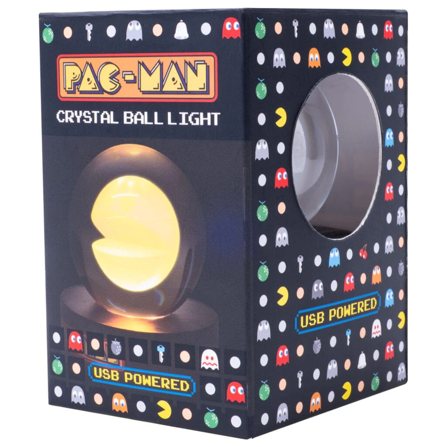 Pac-Man Lampe Kristallkugel 8 cm Produktfoto