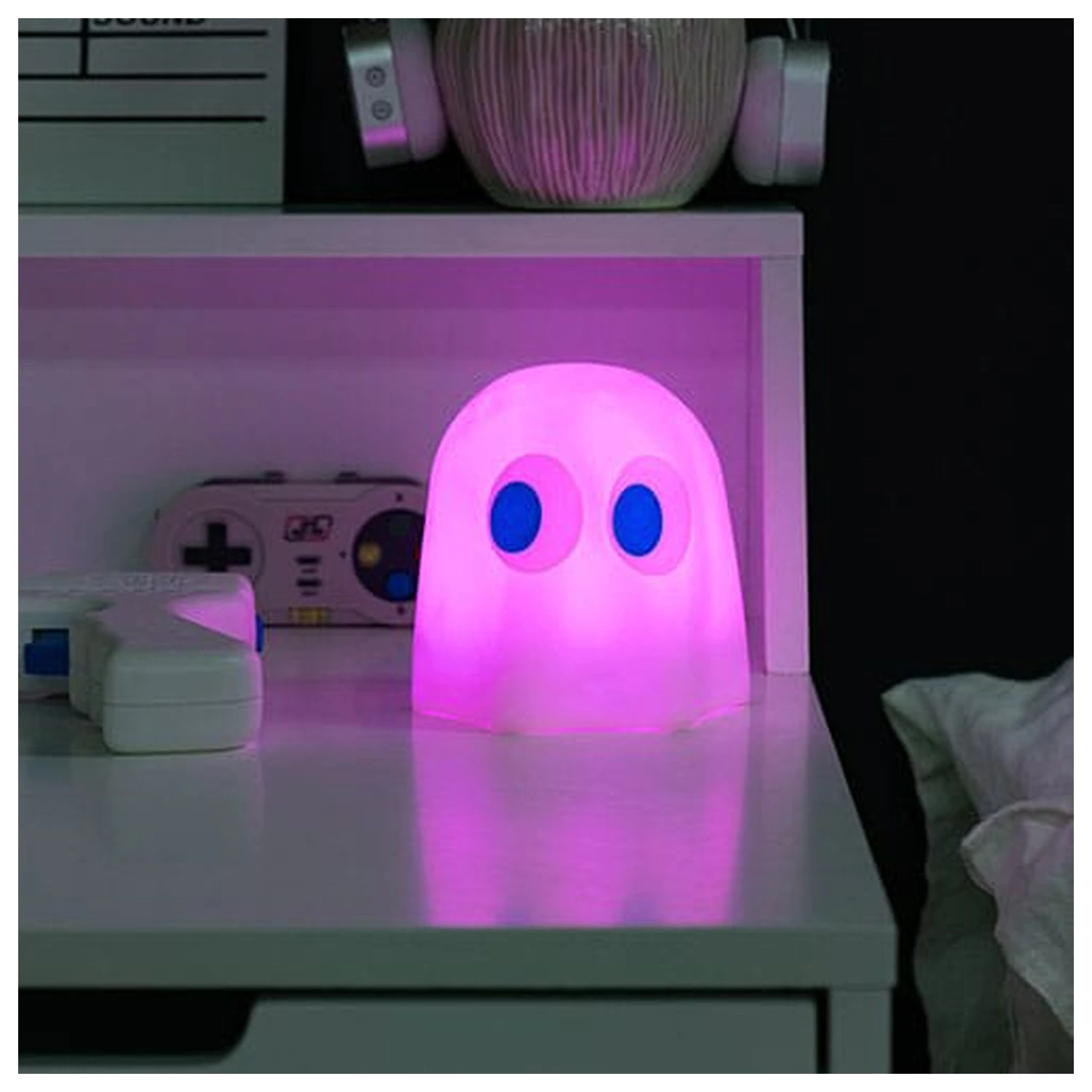 Pac-Man Mood Lampe 3D Ghost 10 cm Produktfoto