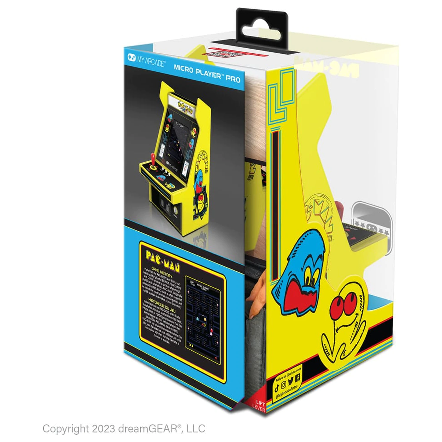 Pac-Man tragbare Retro Arcade Micro Spieler Pro Produktfoto