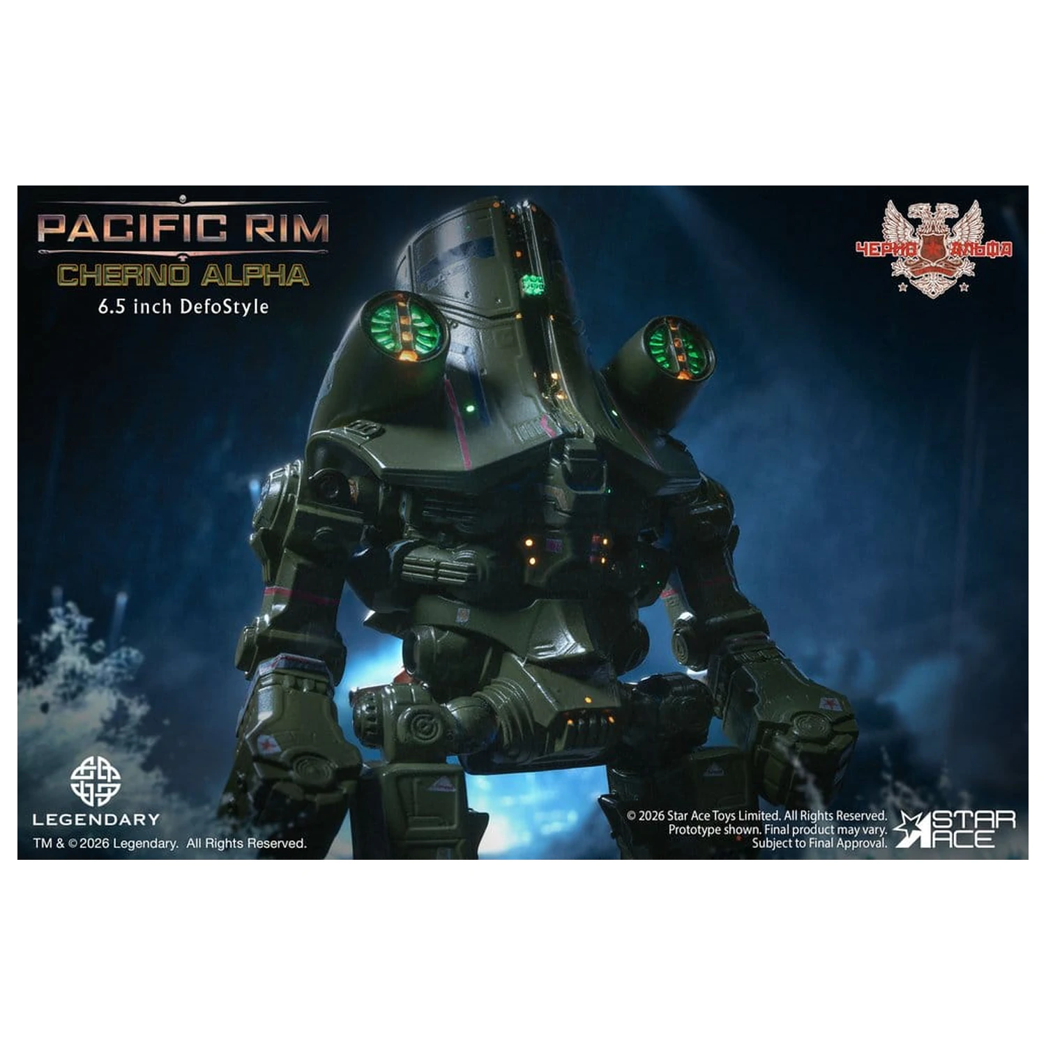 Pacific Rim DefoStyle Figur Cherno Alpha DX 17 cm Produktfoto