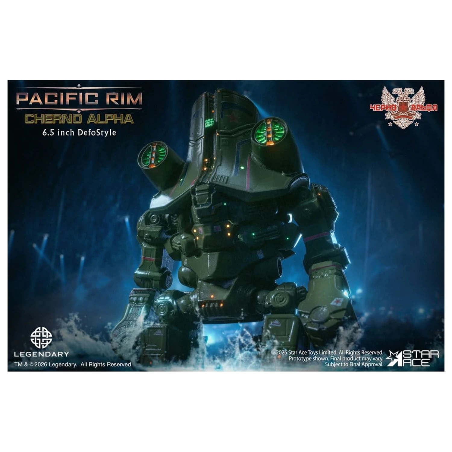Pacific Rim DefoStyle Figur Cherno Alpha DX 17 cm Produktfoto