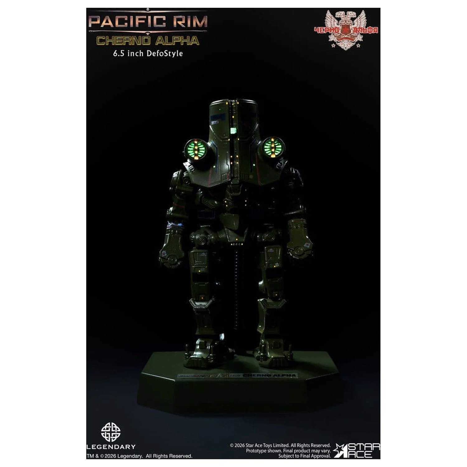 Pacific Rim DefoStyle Figur Cherno Alpha DX 17 cm Produktfoto