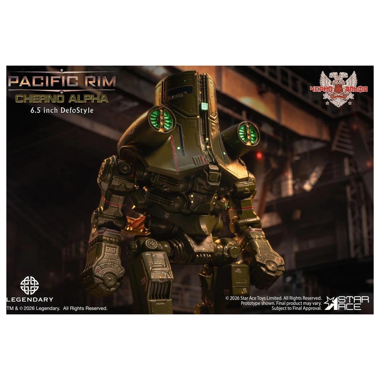 Pacific Rim DefoStyle Figur Cherno Alpha NX 17 cm Produktfoto