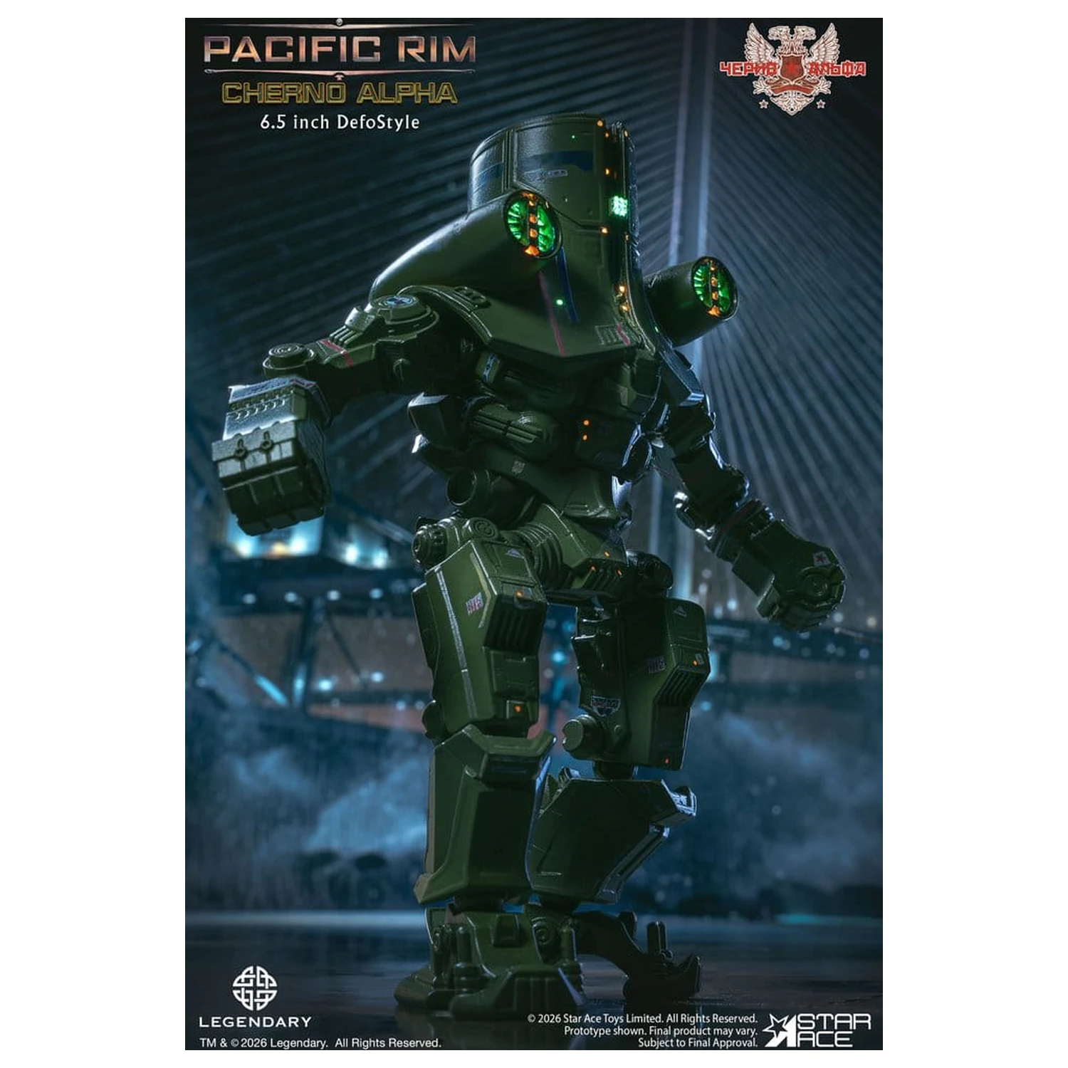 Pacific Rim DefoStyle Figur Cherno Alpha NX 17 cm Produktfoto