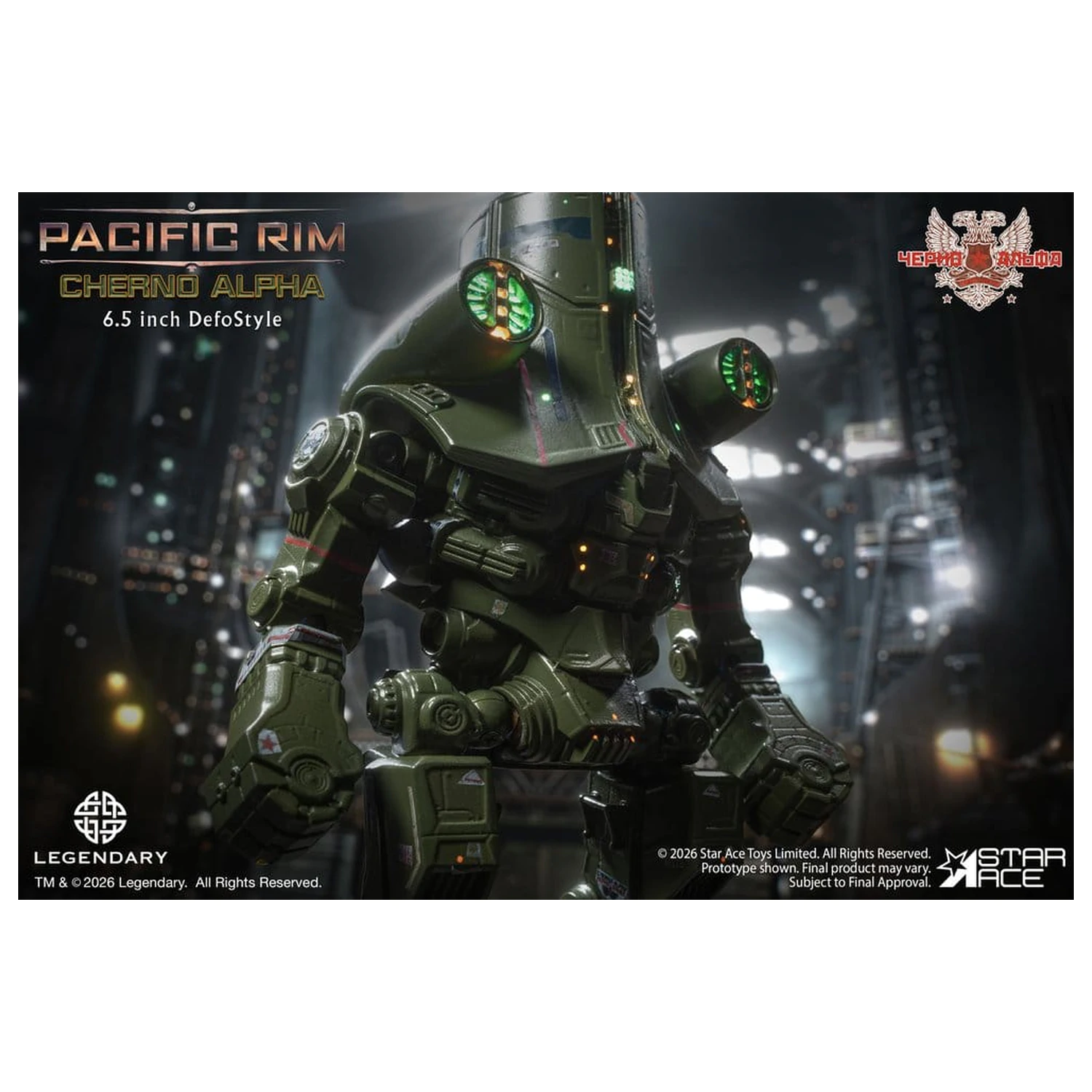 Pacific Rim DefoStyle Figur Cherno Alpha NX 17 cm Produktfoto