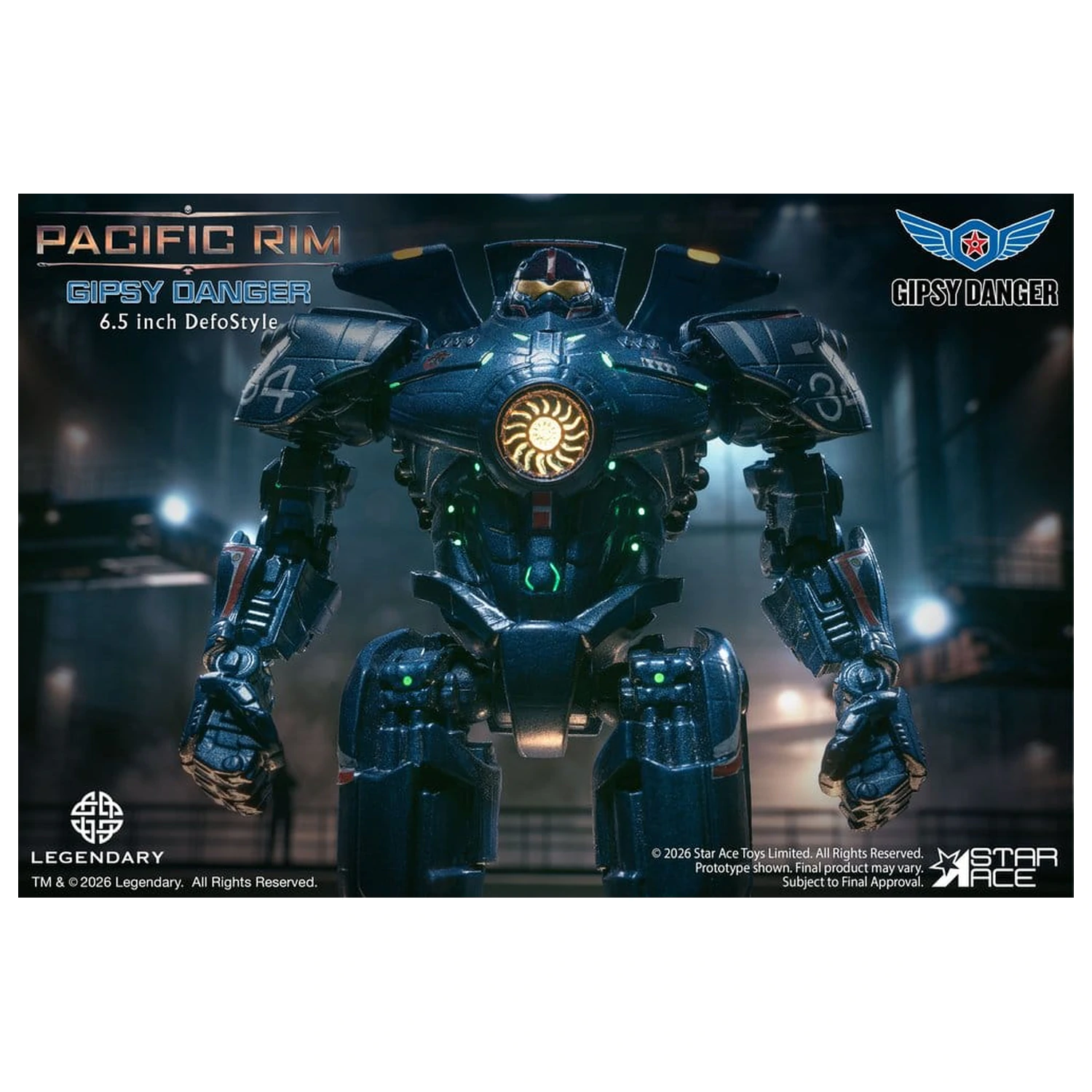 Pacific Rim DefoStyle Figur Gipsy Danger DX 17 cm Produktfoto