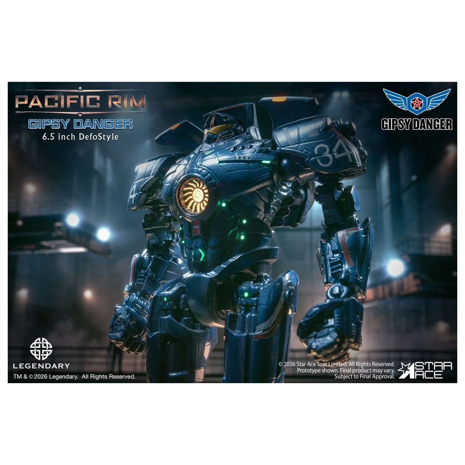 Pacific Rim DefoStyle Figur Gipsy Danger NX 17 cm Produktfoto