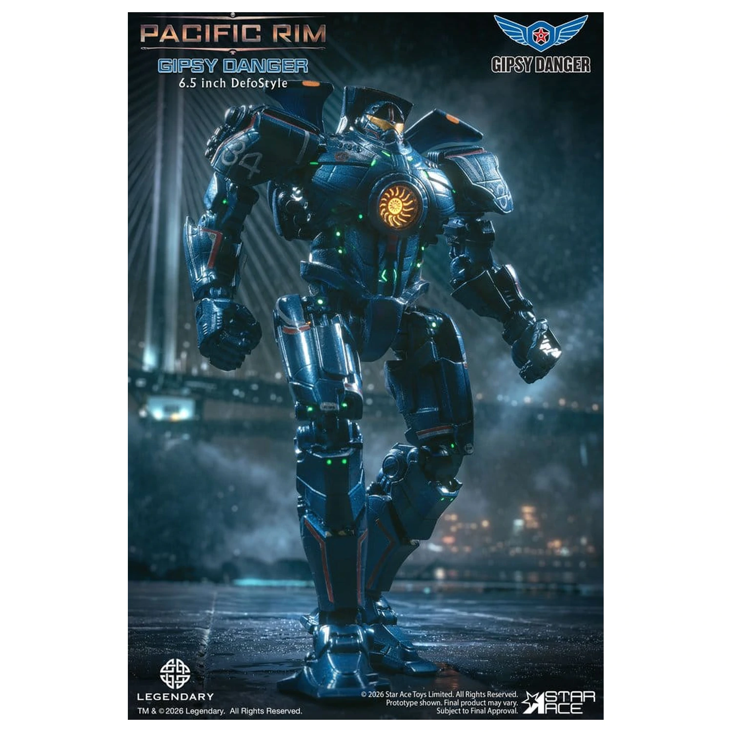 Pacific Rim DefoStyle Figur Gipsy Danger NX 17 cm Produktfoto