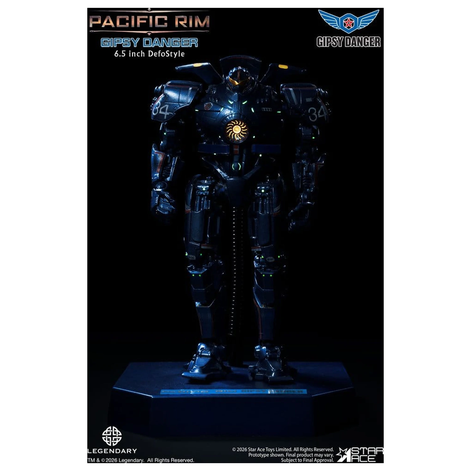 Pacific Rim DefoStyle Figuren 2er-Pack Gipsy Danger & Cherno Alpha DX 17 cm Produktfoto
