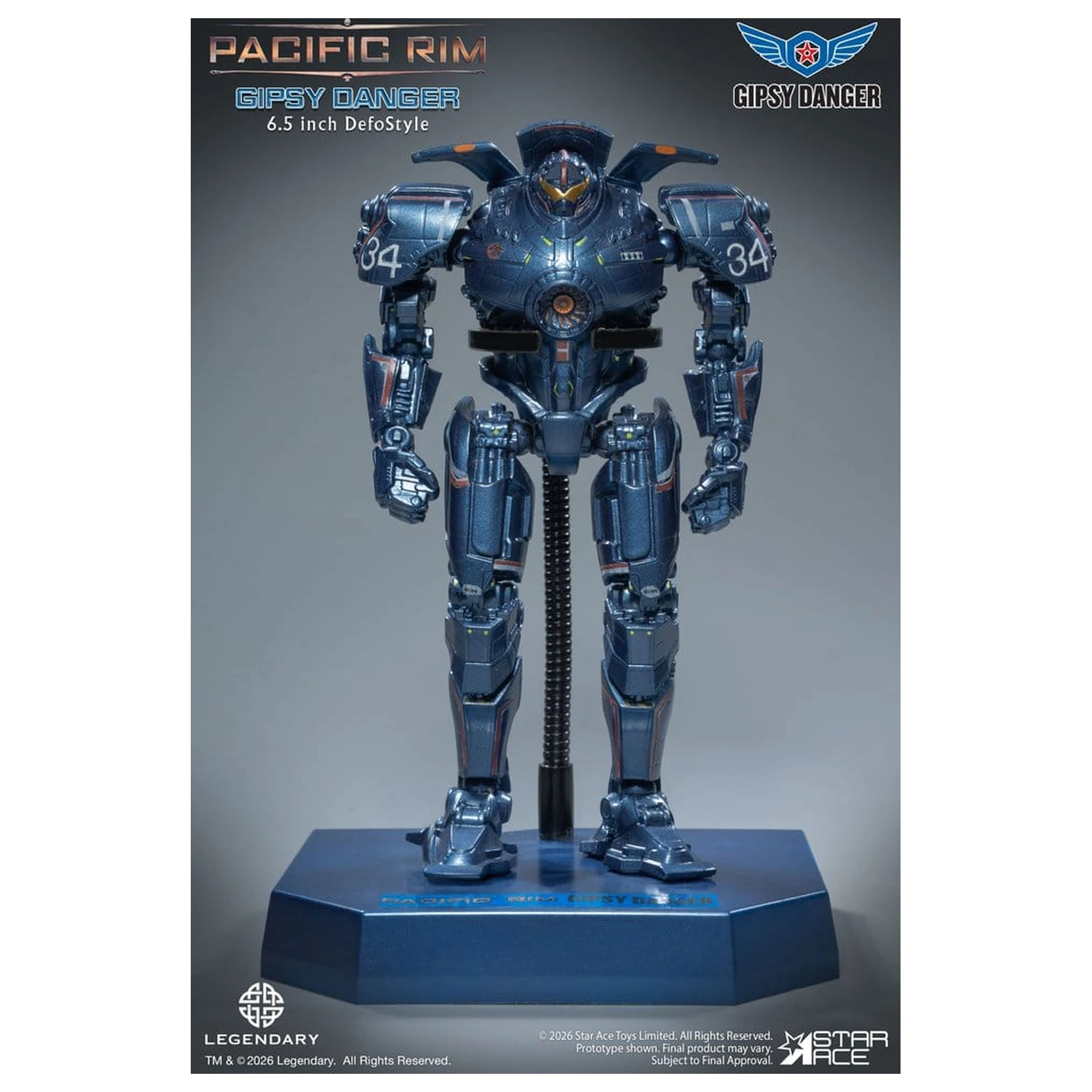 Pacific Rim DefoStyle Figuren 2er-Pack Gipsy Danger & Cherno Alpha DX 17 cm Produktfoto