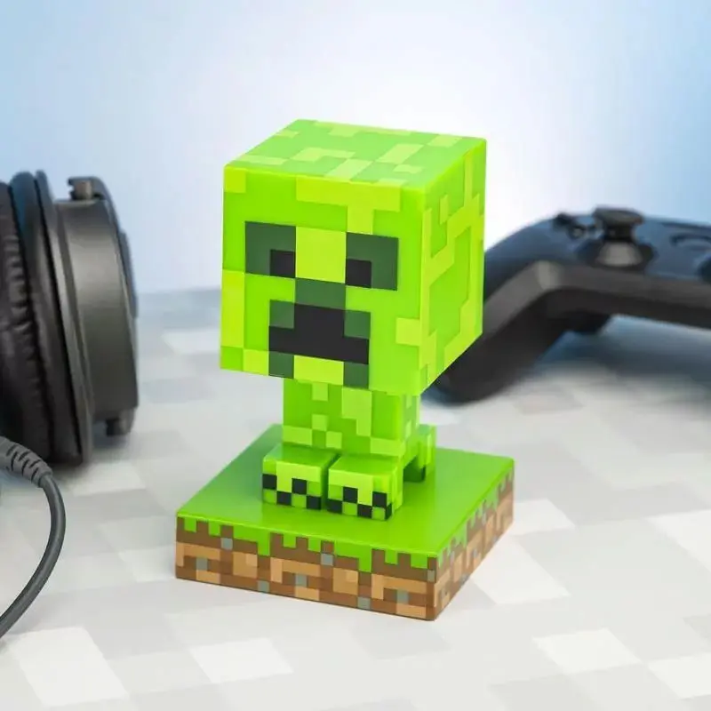 Minecraft Icon Lampe Creeper (V2) Produktfoto