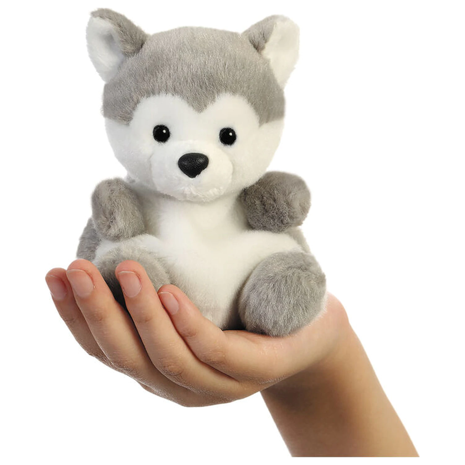 Palm Pals Husky Plüschtier 13cm Produktfoto