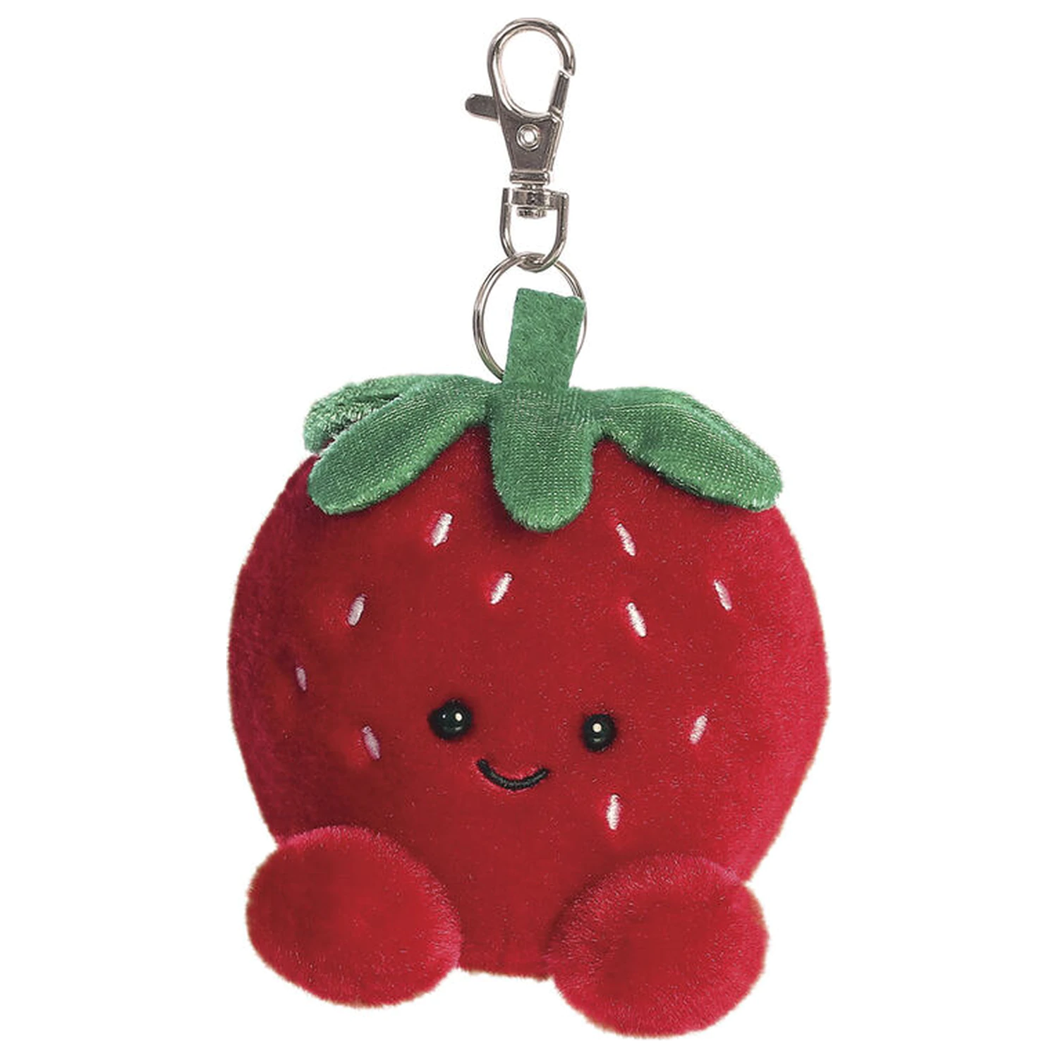 Palm Pals Strawberry Plüsch-Schlüsselanhänger 10cm Produktfoto
