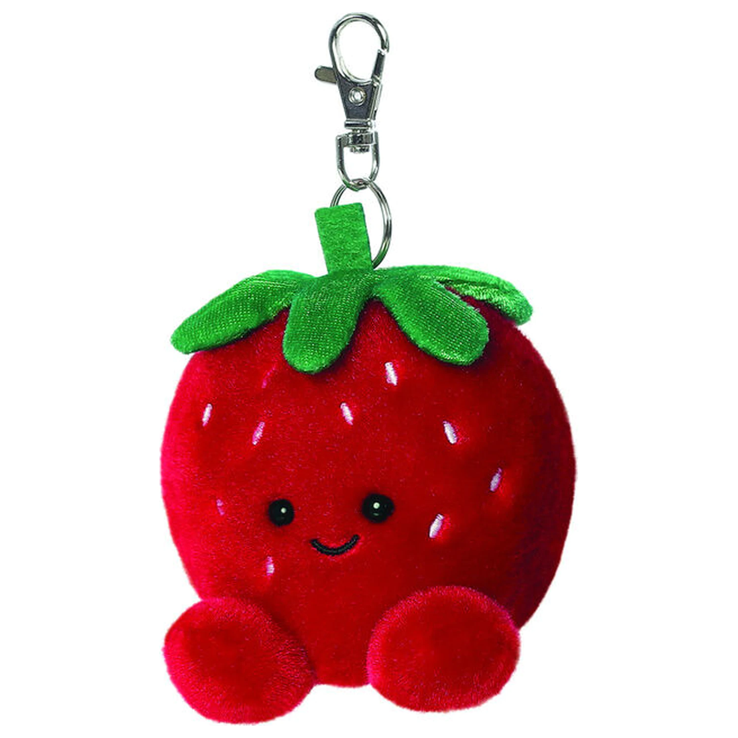 Palm Pals Strawberry Plüsch-Schlüsselanhänger 10cm Produktfoto