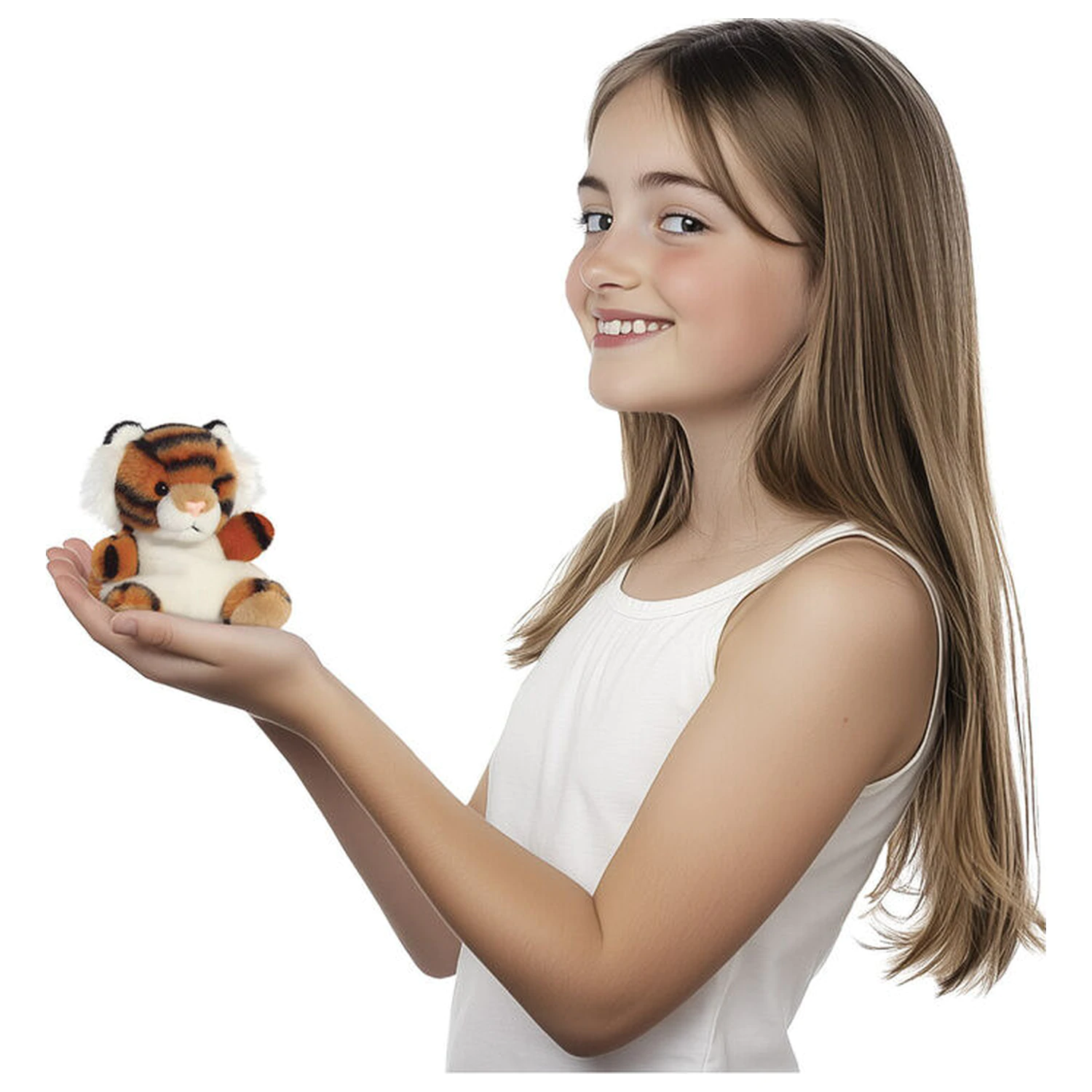 Palm Pals Tiger Plüschtier 13cm Produktfoto