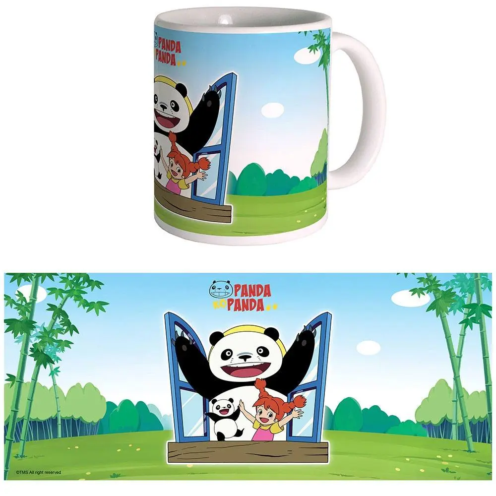 Panda! Go, Panda! Tasse mit Fenster Produktfoto