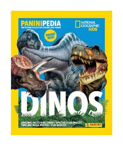 Paninipedia: Dinos Sticker Collection Sticker Album *Deutsche Version* Produktfoto