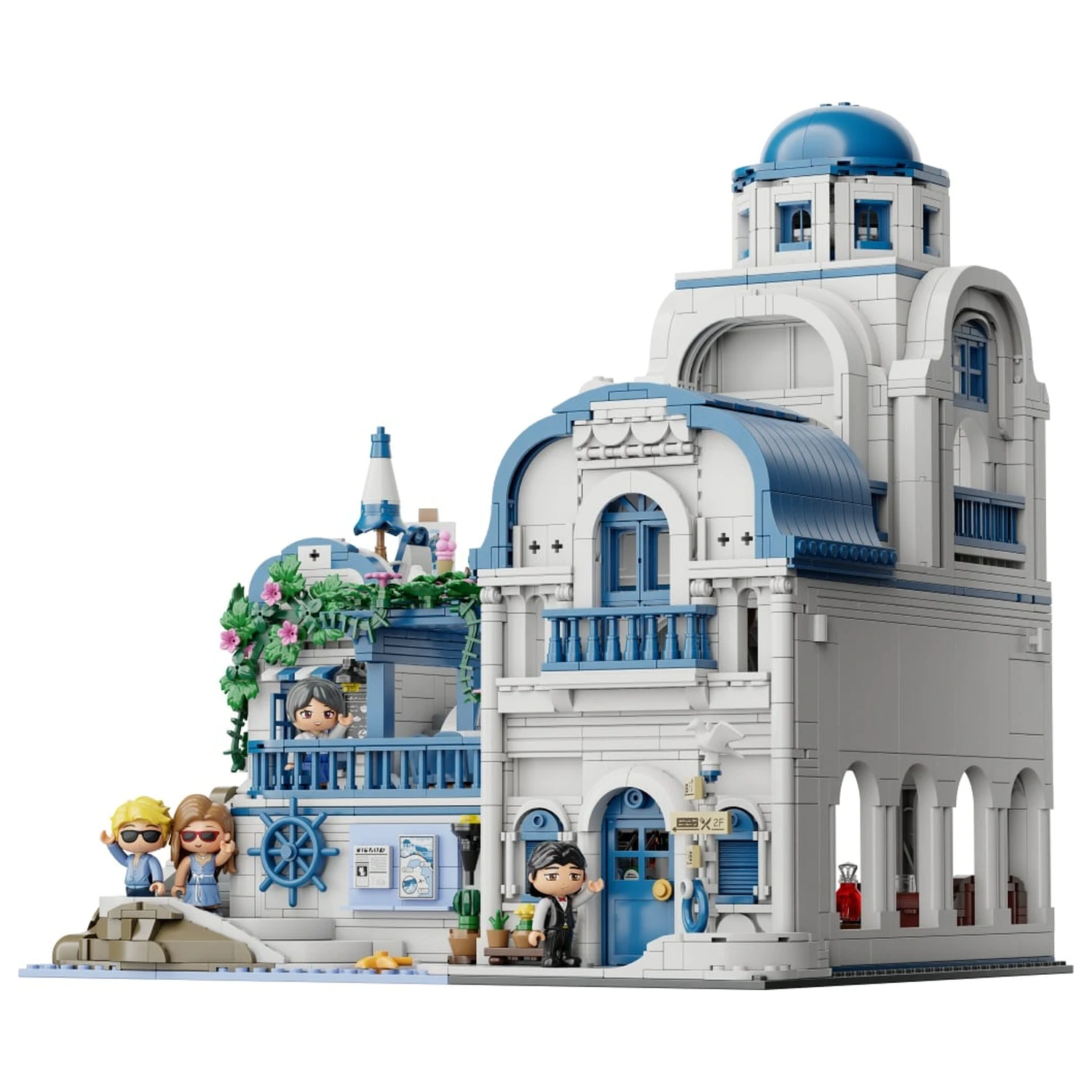 PANTASY Aegean Villa Baustein 3038 Teile Produktfoto