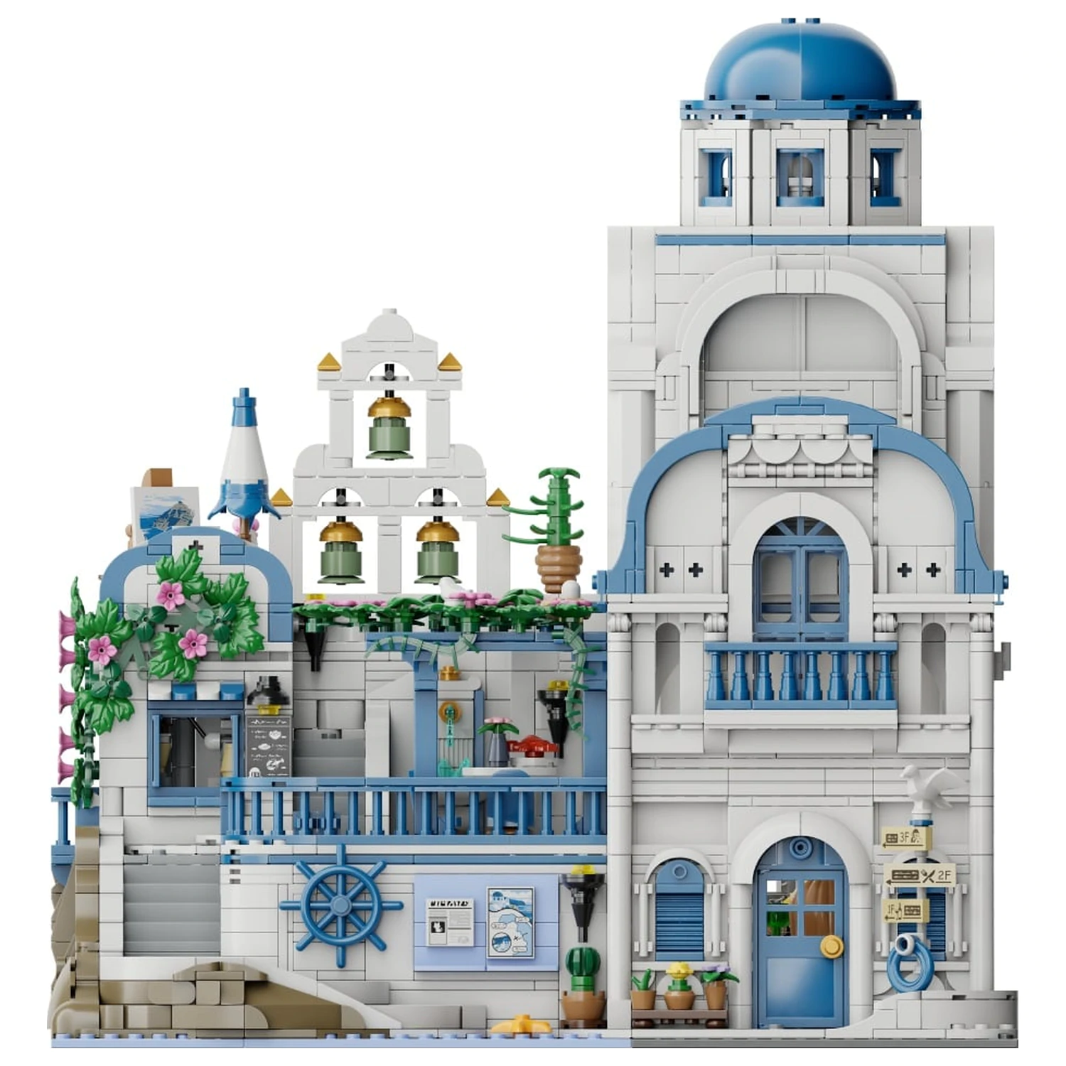 PANTASY Aegean Villa Baustein 3038 Teile Produktfoto