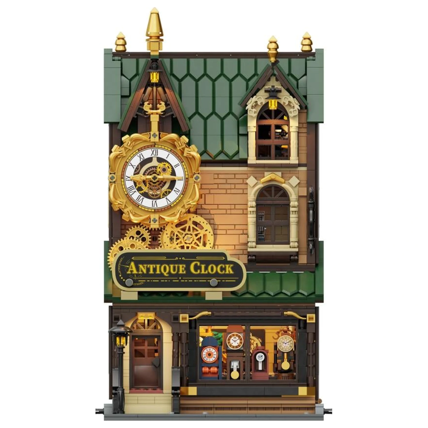 PANTASY Antique Clock Shop Klemmbausteine 2768 Teile Produktfoto