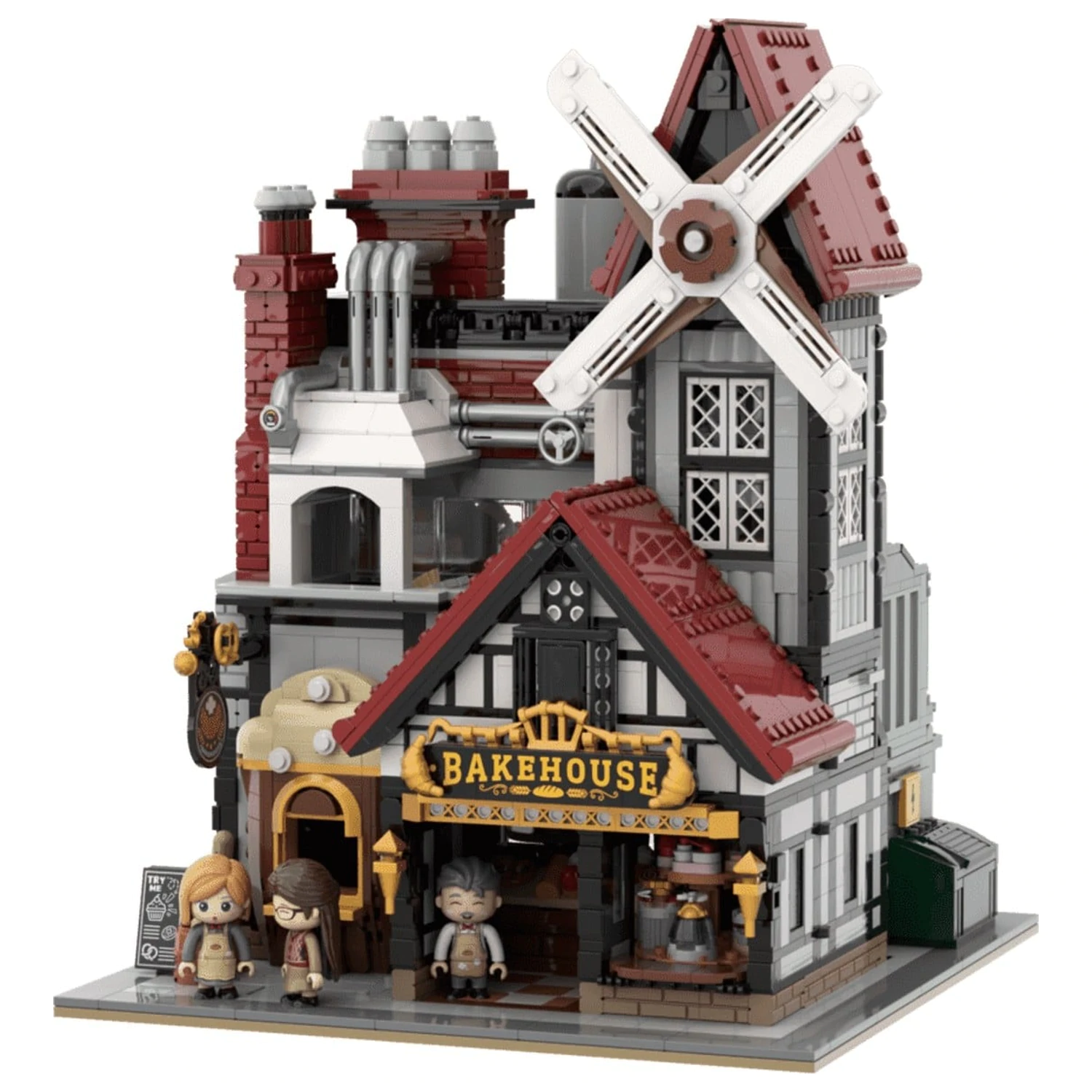 Pantasy Bakehouse Gebäude Baustein 2877 Teile Produktfoto
