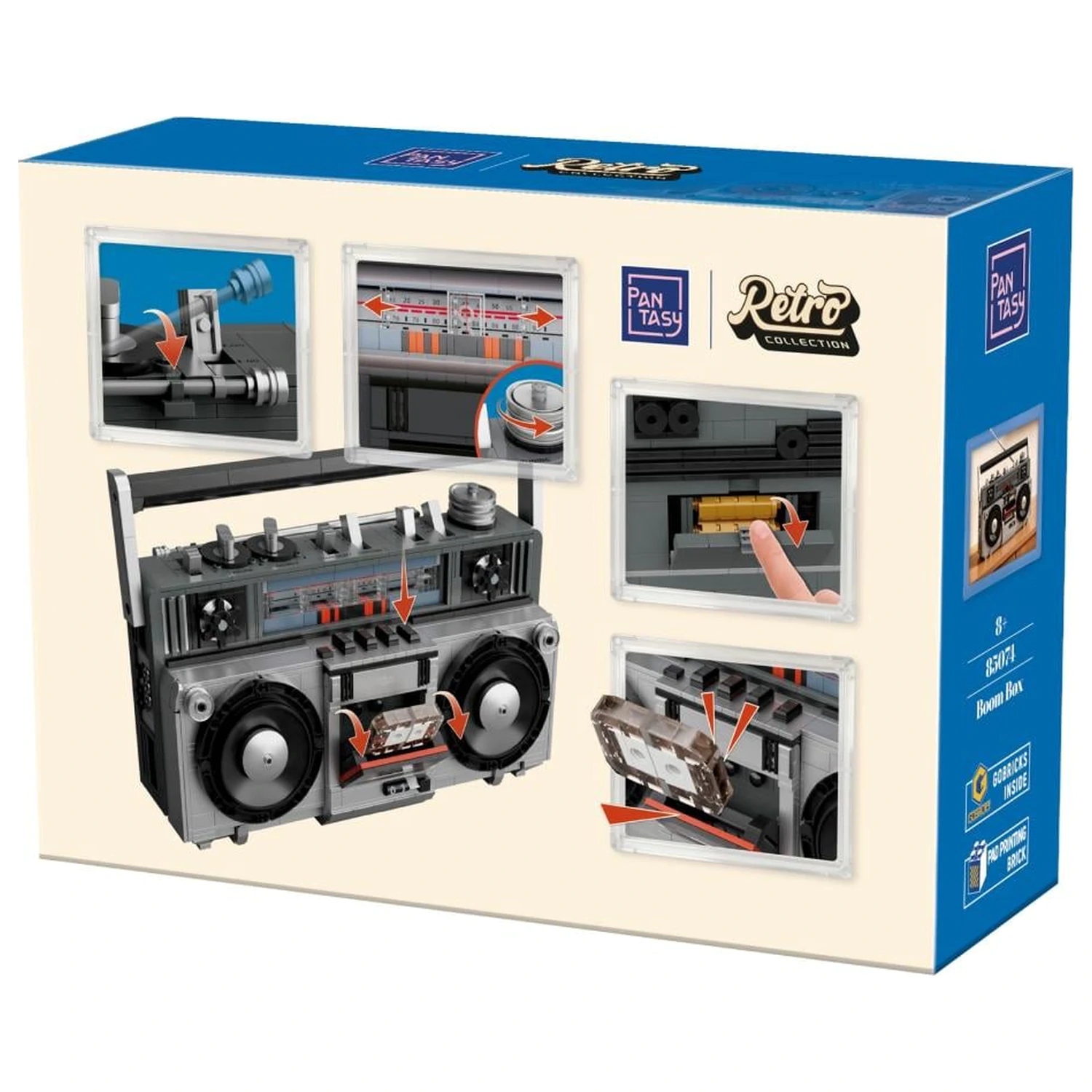 PANTASY Boombox Bausteine 993 Teile Produktfoto