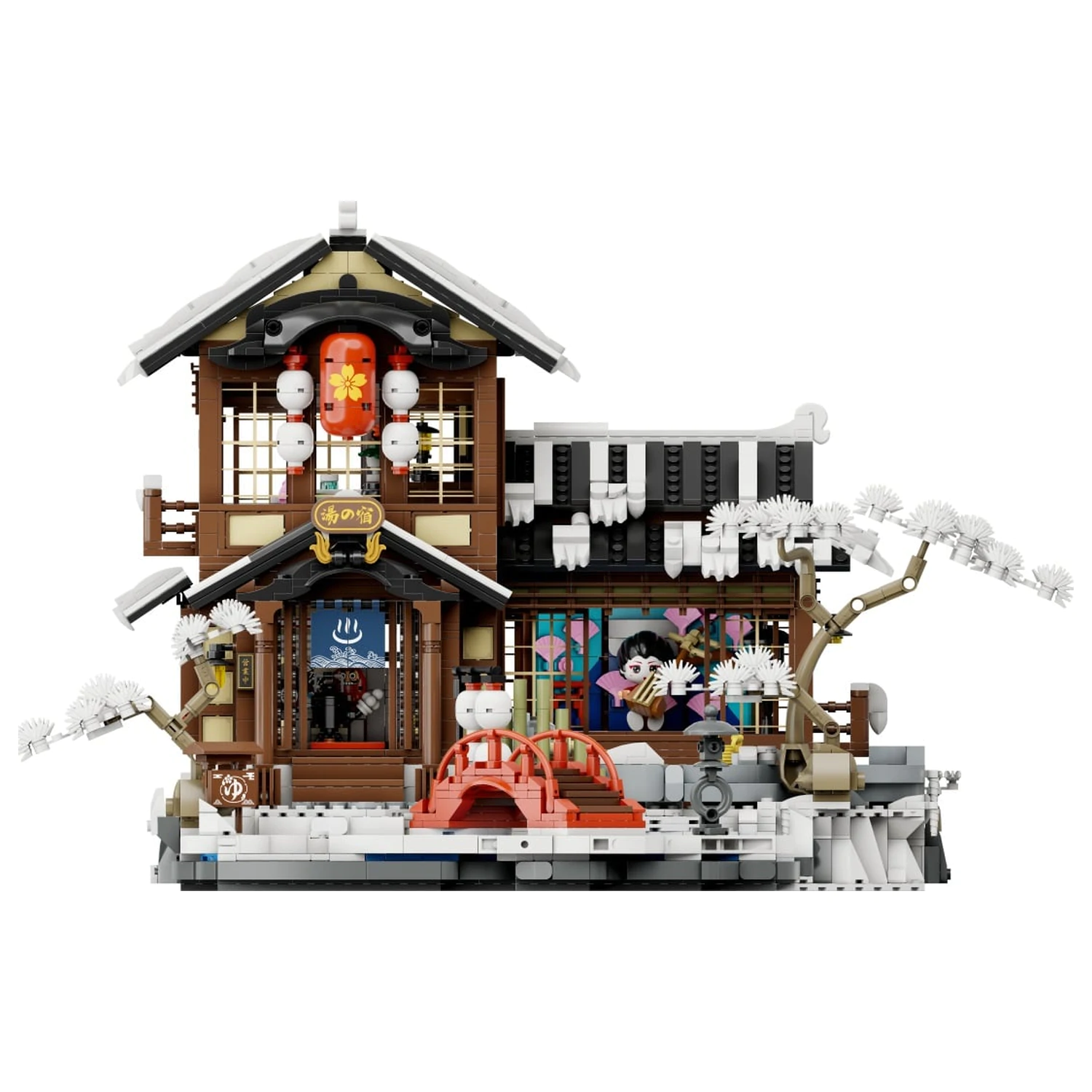 PANTASY Japanisches Onsen Gebäude Bausteine 2847 Stk. Produktfoto