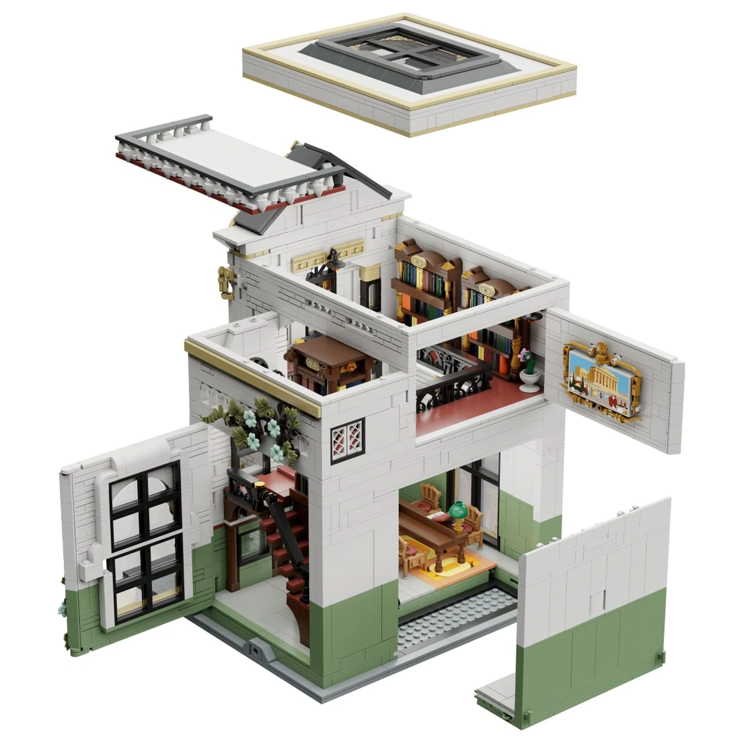 PANTASY Library Building Block 2956 Teile Produktfoto