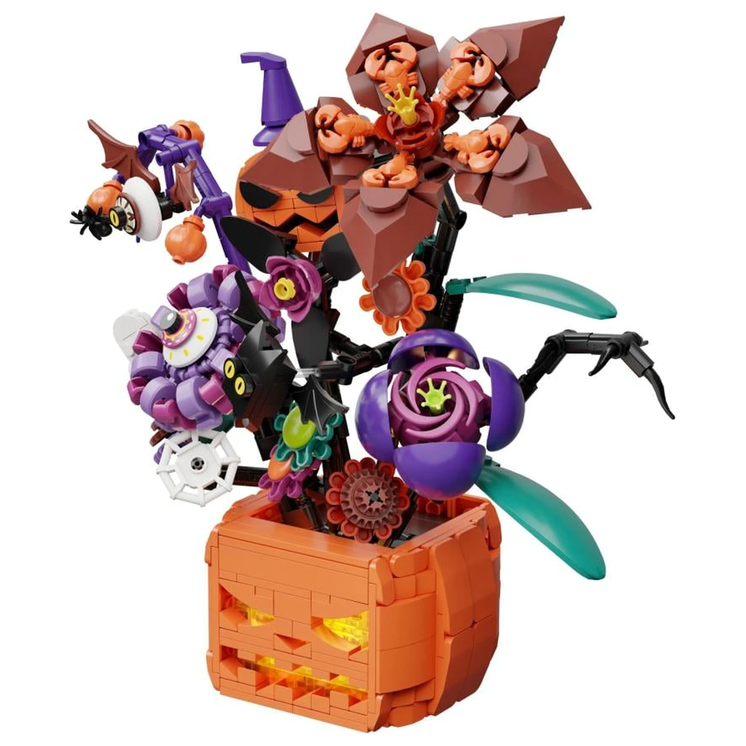 PANTASY Midnight Pumpkin Bouquet Klemmbausteine 570 Stk. Produktfoto