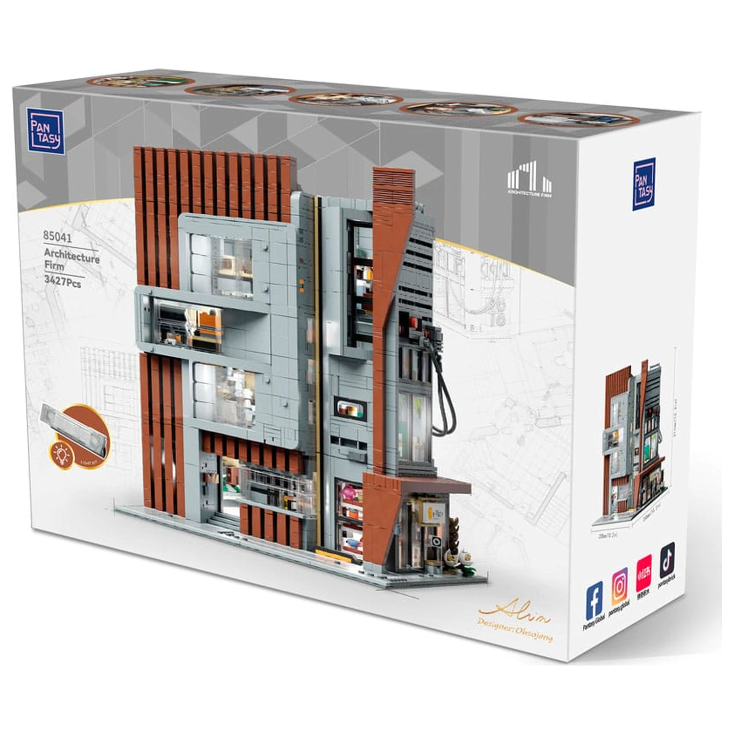 Pantasy Original Construction Set Architektur Firma Produktfoto