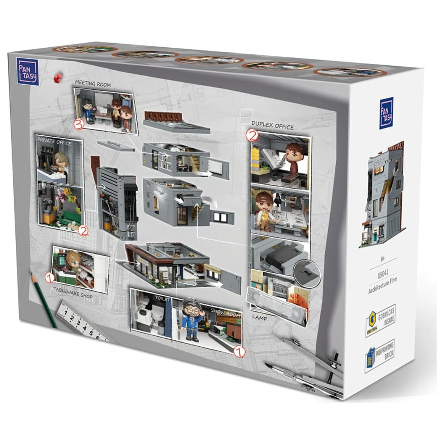 Pantasy Original Construction Set Architektur Firma Produktfoto