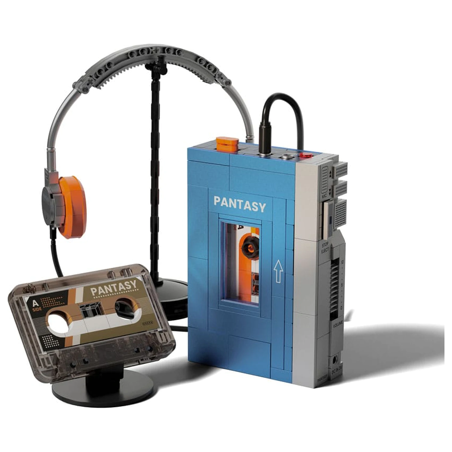Pantasy Original Konstruktionsset Kassettenplayer Produktfoto