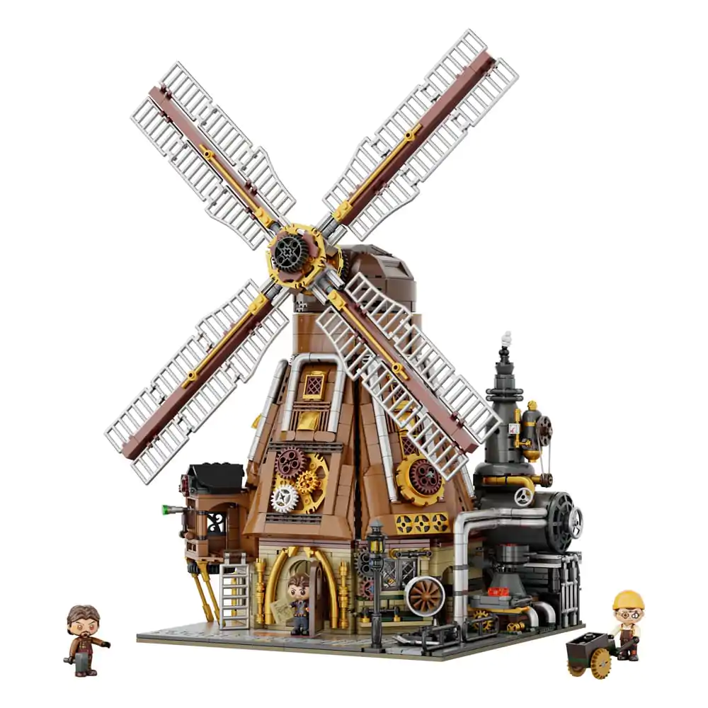 Pantasy Original Bauset Steampunk Windmühle Werkstatt Produktfoto