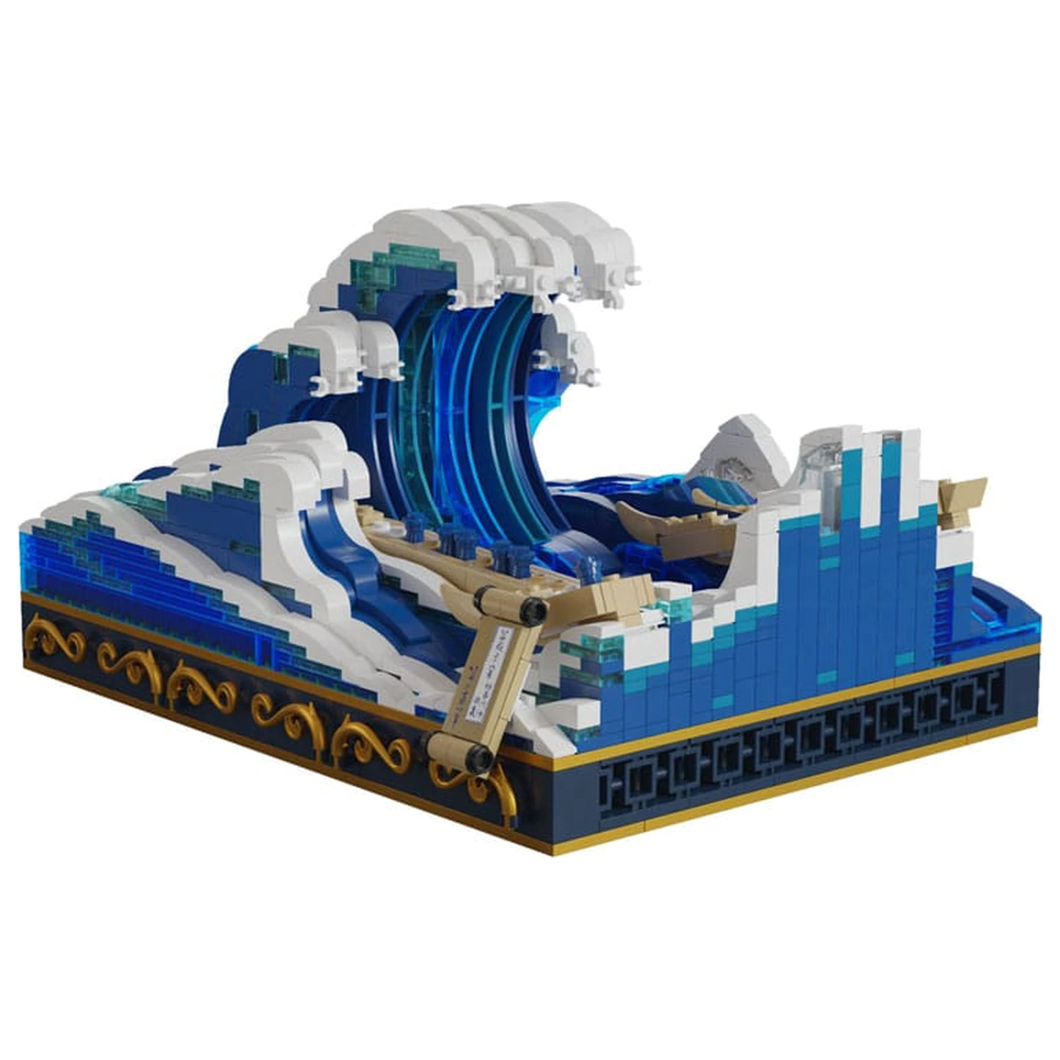 Pantasy Original Bauset The Great Wave Of Kanagawa Produktfoto