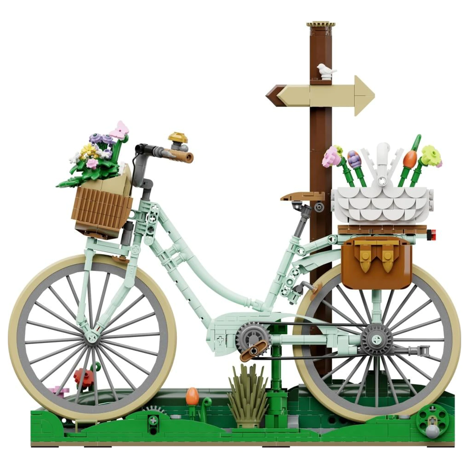 Pantasy Spring Picnic Bicycle Bausteine 1079 Teile Produktfoto