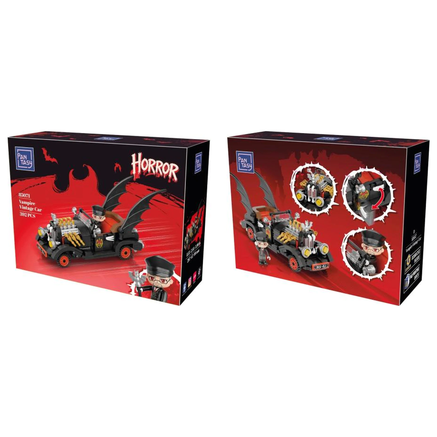 PANTASY Vampire Vintage Car Bausatz 392 Teile Produktfoto