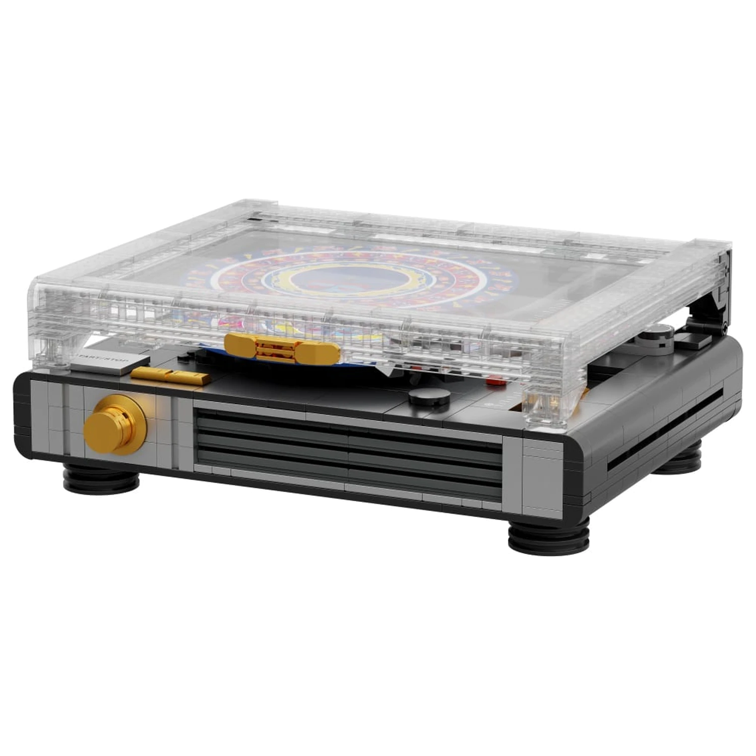 PANTASY Vinyl Plattenspieler Bausteine 607 Teile Produktfoto