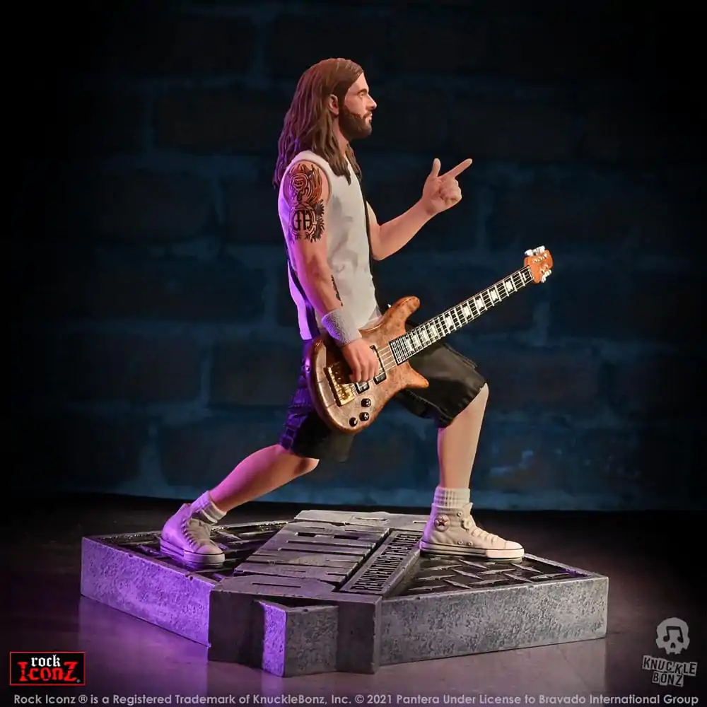 Pantera Rock Iconz Statue Rex Brown (Reinventing the Steel) 22 cm Produktfoto